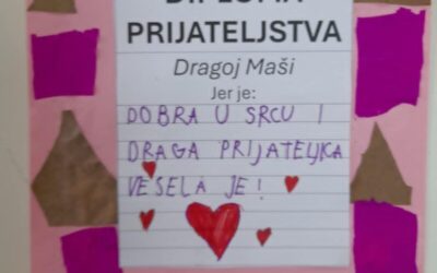 Radionica “Diploma prijateljstva”