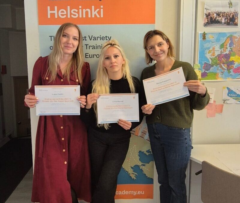 6. Erasmus+ mobilnost u Finskoj: učenje na otvorenom i ekološki pristup obrazovanju