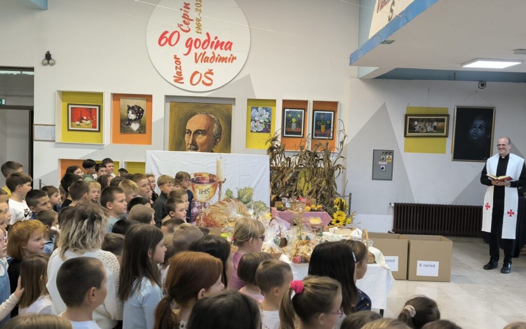 Dani kruha i zahvalnosti za plodove zemlje u OŠ „Vladimir Nazor“ Čepin