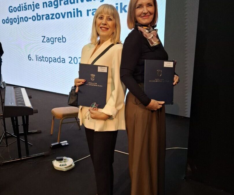 Naše nastavnice među najboljima u Hrvatskoj!
