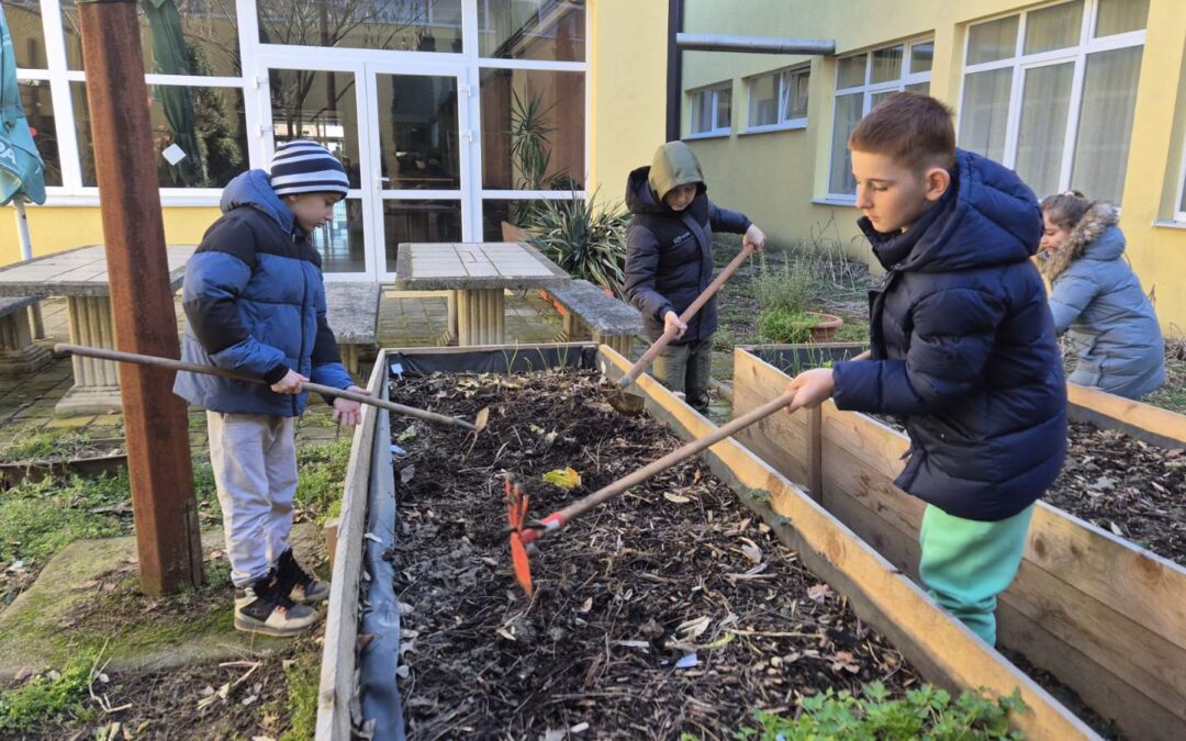 “Eko čarolija u školskom dvorištu”: Prvi koraci