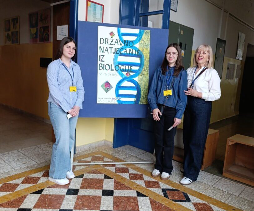 Učenice naše škole na Državnom natjecanju iz biologije!