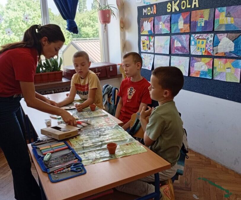 Briga za okoliš u 1.a razredu