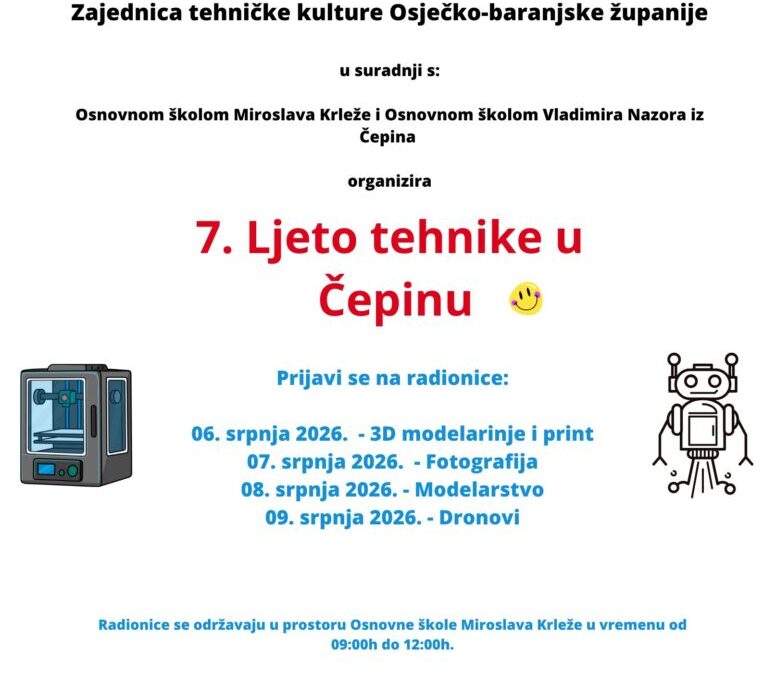 7. ljeto tehnike u Čepinu