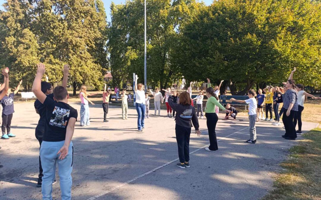Pokrenimo školu !  Europski tjedan sporta u našoj školi