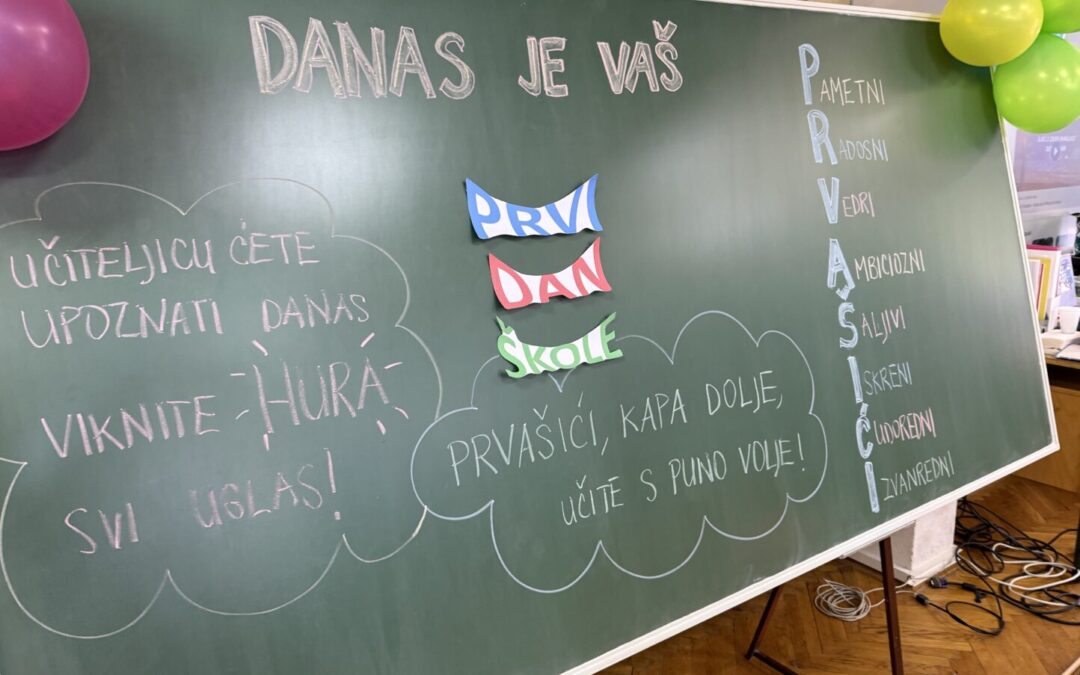 POČETAK NOVE ŠKOLSKE GODINE I SVEČANI PRIJEM PRVAŠIĆA